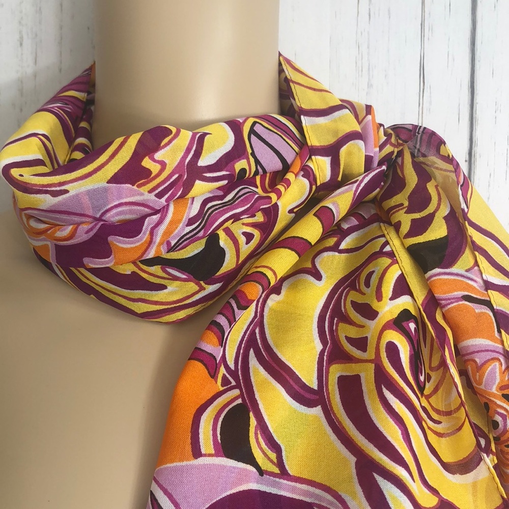 🌻 Cejon Floral Print Scarf